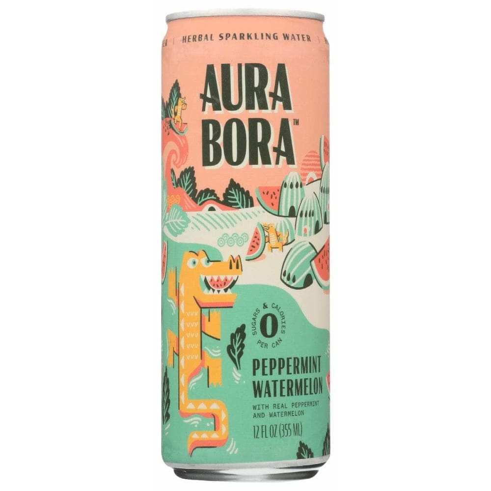 AURA BORA Aura Bora Water Sprkl Watermelon, 12 Fo