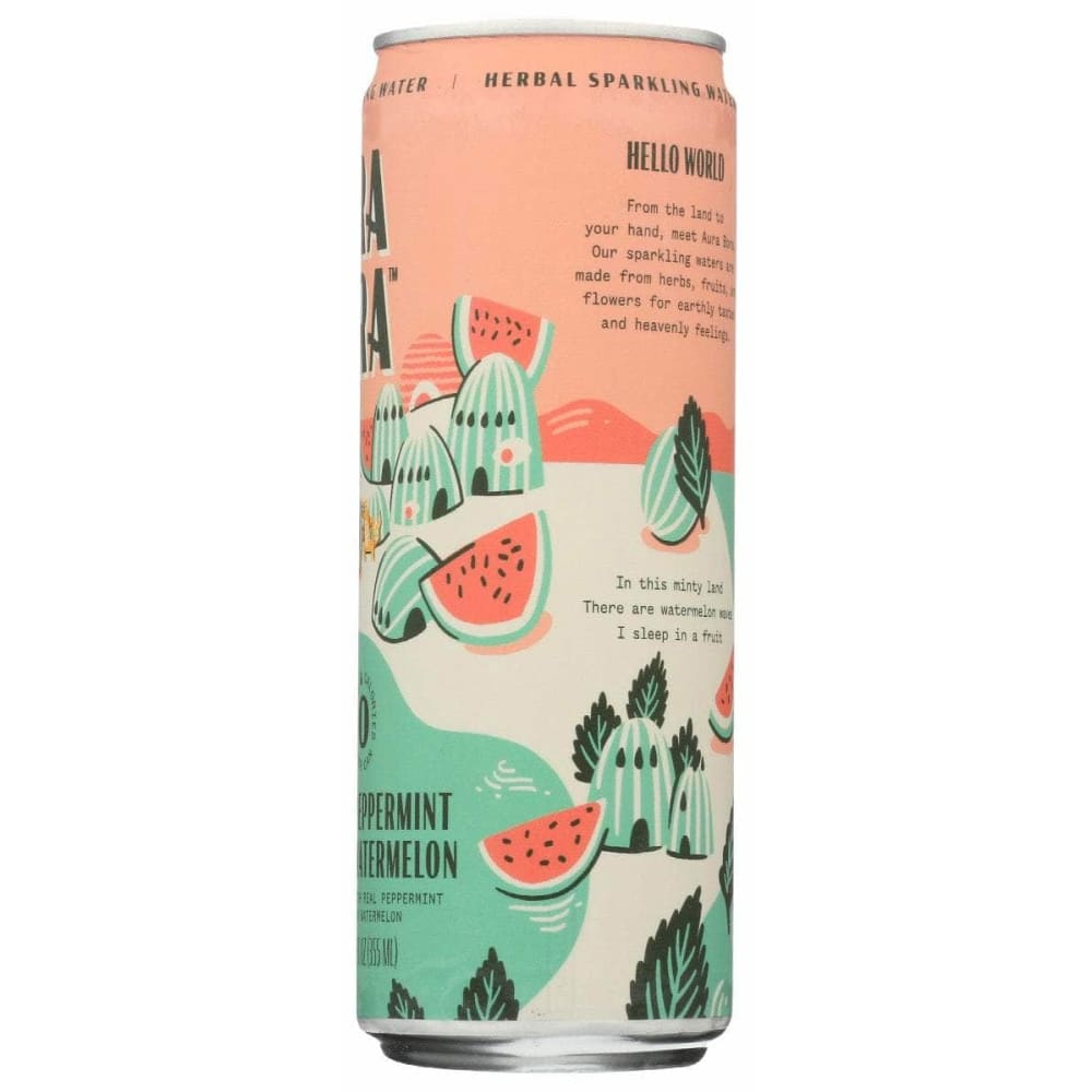 AURA BORA Aura Bora Water Sprkl Watermelon, 12 Fo