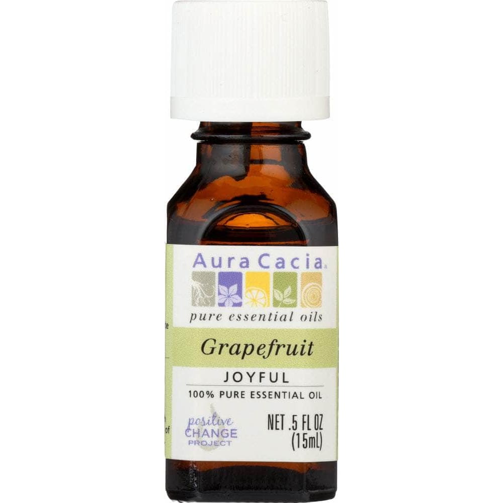 Aura Cacia Aura Cacia 100% Pure Essential Oil Grapefruit, 0.5 Oz