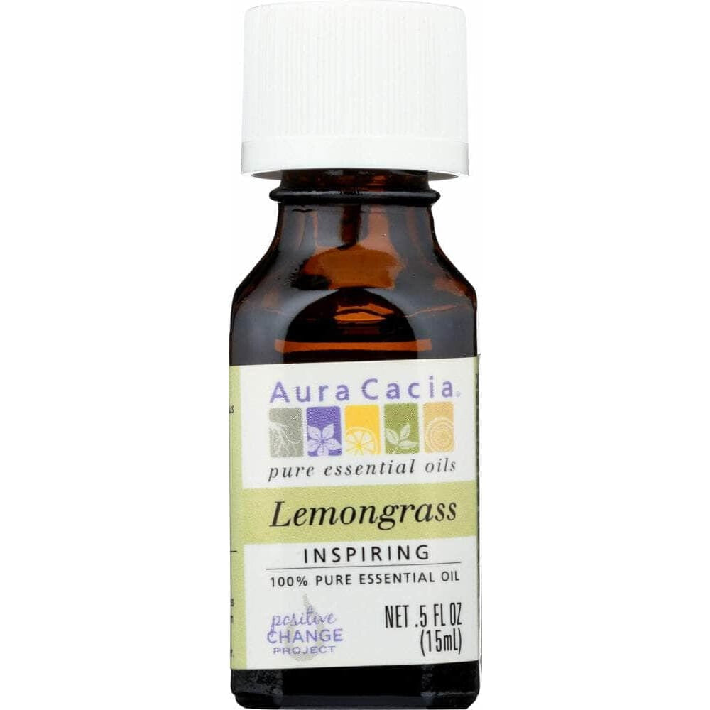 Aura Cacia Aura Cacia 100% Pure Essential Oil Lemongrass, 0.5 Oz