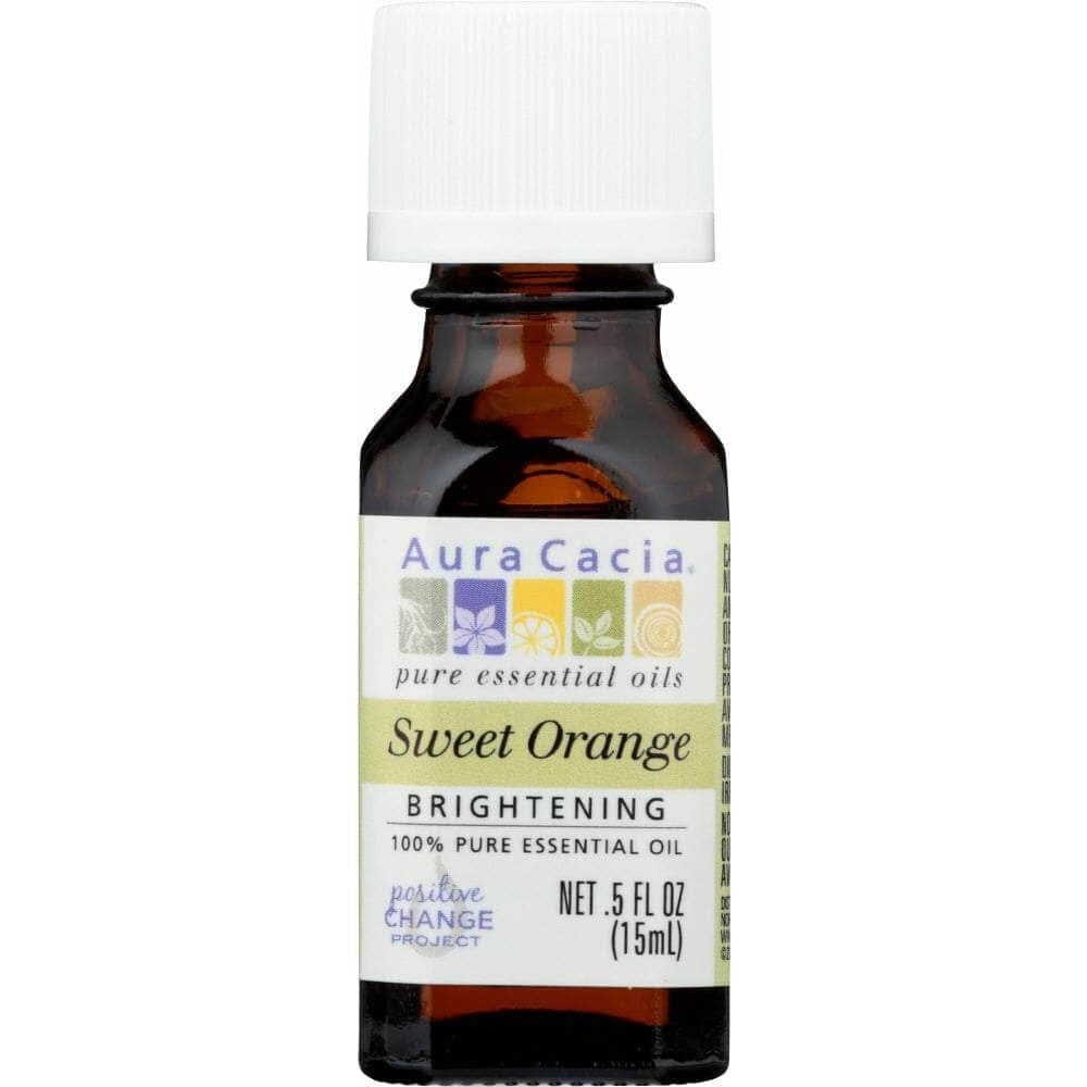 Aura Cacia Aura Cacia 100% Pure Essential Oil Sweet Orange, 0.5 Oz