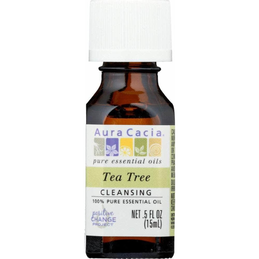 Aura Cacia Aura Cacia 100% Pure Essential Oil Tea Tree, 0.5 Oz