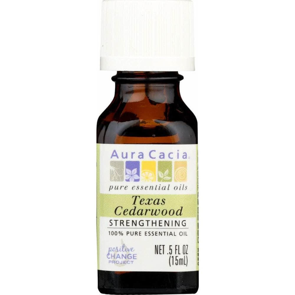 Aura Cacia Aura Cacia 100% Pure Essential Oil Texas Cedarwood, 0.5 Oz