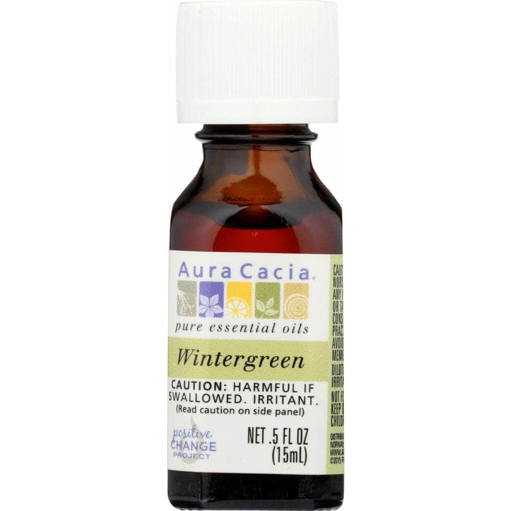 Aura Cacia Aura Cacia 100% Pure Essential Oil Wintergreen, 0.5 Oz