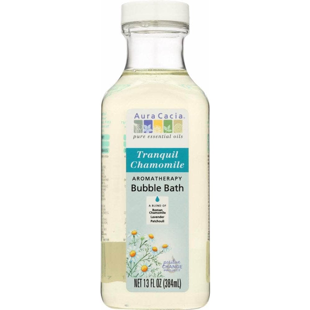 Aura Cacia Aura Cacia Aromatherapy Bubble Bath Tranquil Chamomile, 13 oz