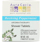 Aura Cacia Aura Cacia Aromatherapy Shower Tablets Reviving Peppermint 3 tablets (1 oz each), 3 oz