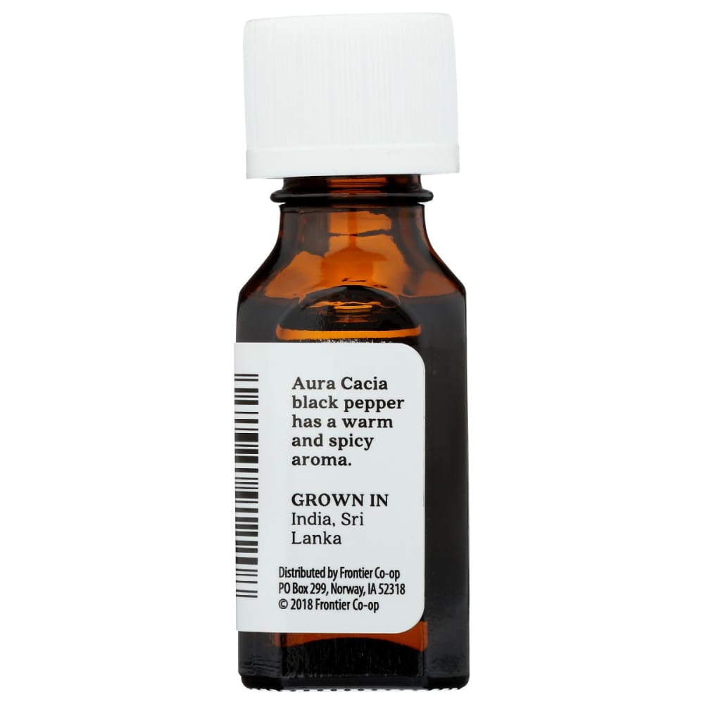 AURA CACIA: Black Pepper Essential Oil 0.5 oz - Beauty & Body Care > Aromatherapy and Body Oils > Essential Oils - AURA CACIA