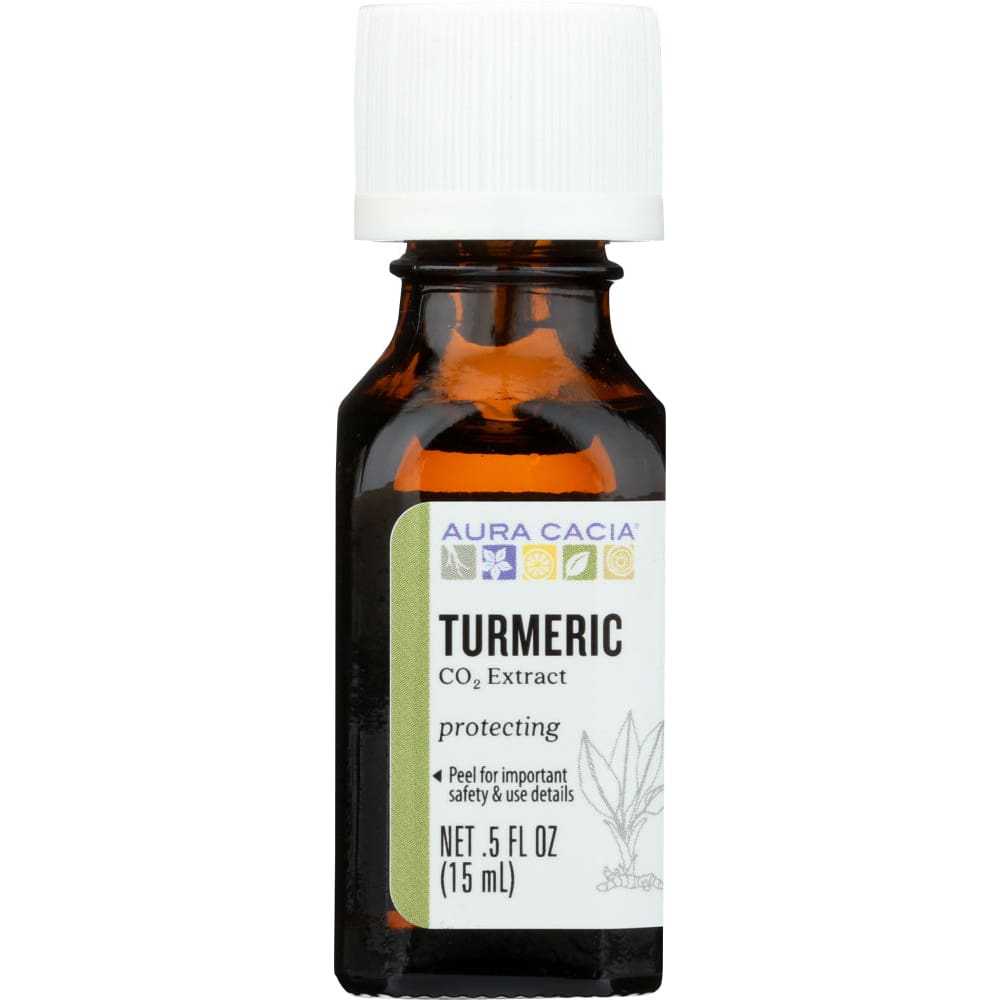 AURA CACIA: Essential Oil Turmeric Extract 0.5 oz - Bath & Body > Body Lotions Oils Creams Sprays > Essential Oils - AURA CACIA