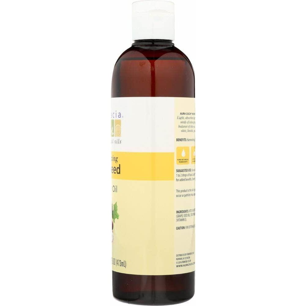 Aura Cacia Aura Cacia Natural Skin Care Oil Harmonizing Grapeseed, 16 Oz