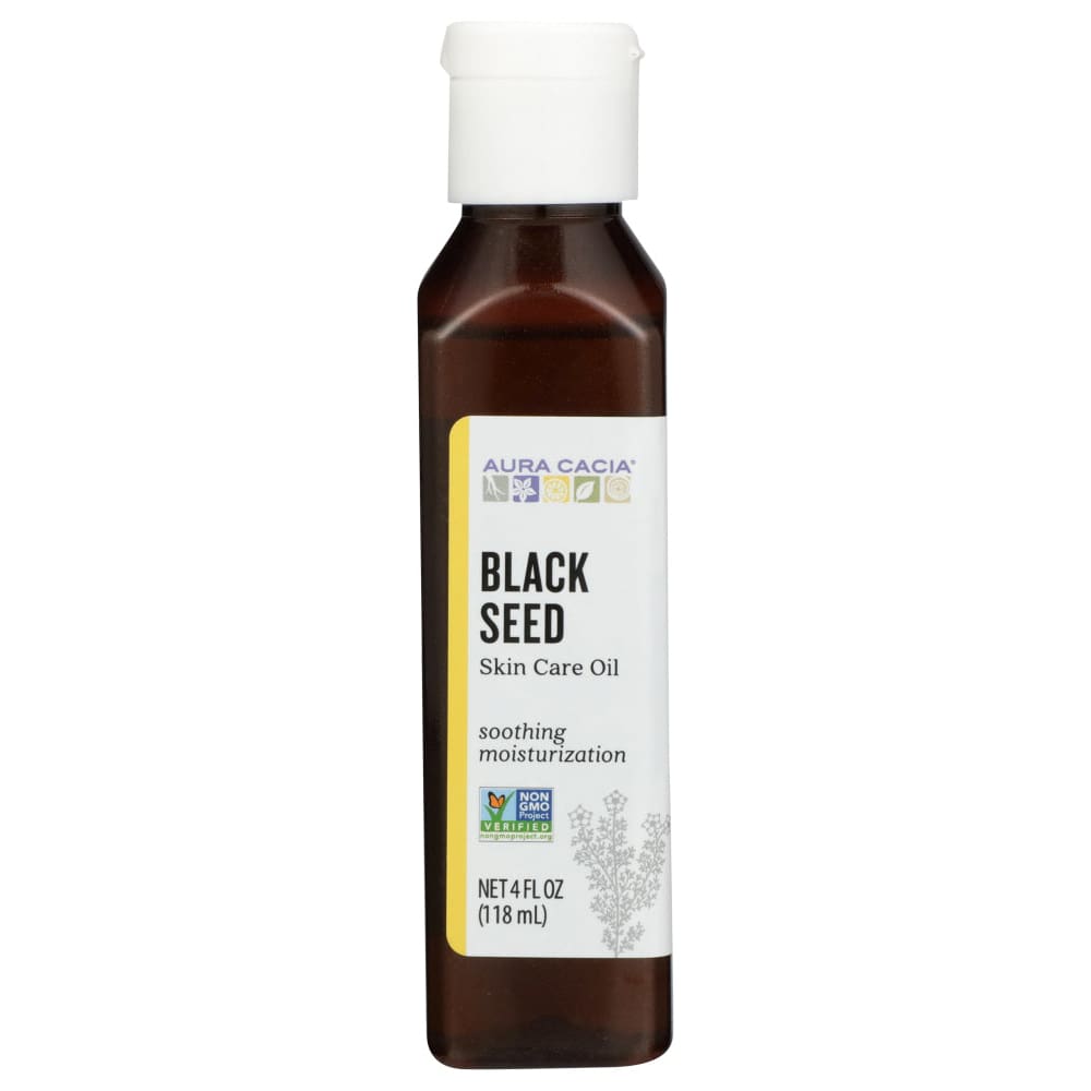 AURA CACIA: OIL SKIN CARE BLACK SEED (4.000 OZ) (Pack of 2) - Beauty & Body Care > Aromatherapy and Body Oils > Essential Oils - AURA CACIA