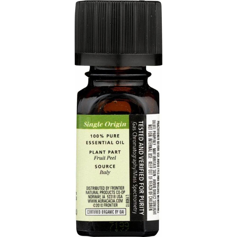 Aura Cacia Aura Cacia Organic Lemon Essential Oil, 0.25 oz