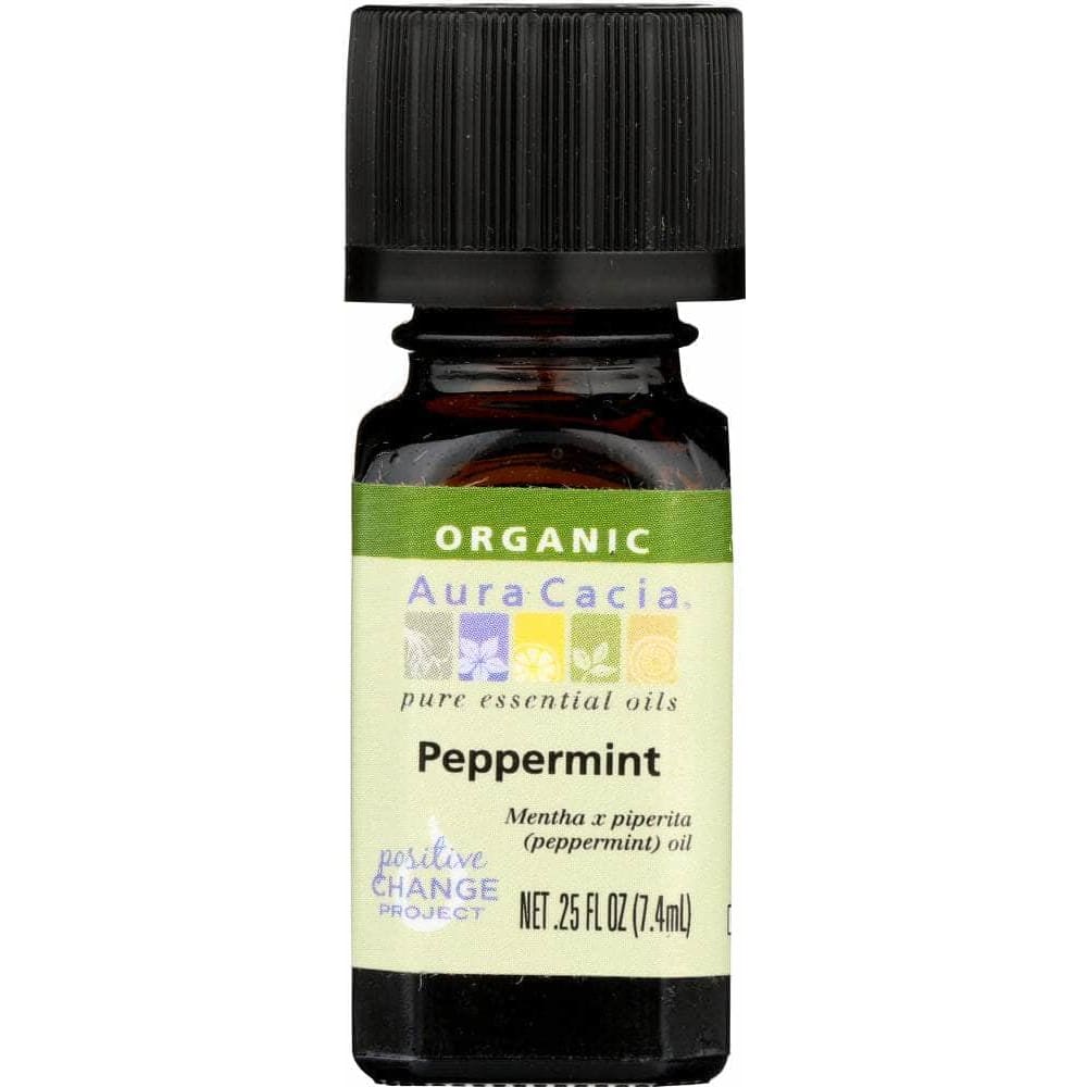 Aura Cacia Aura Cacia Organic Peppermint, 0.25 oz