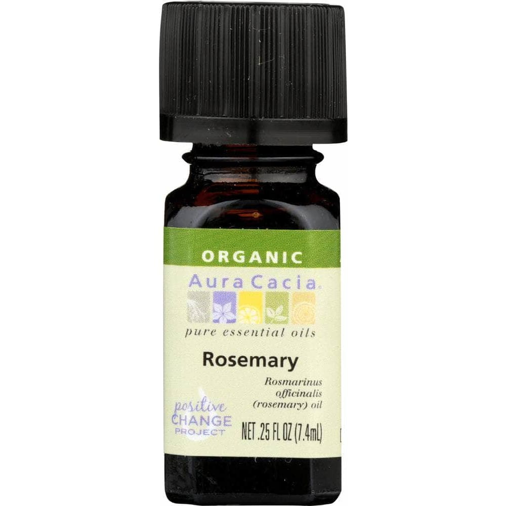 Aura Cacia Aura Cacia Organic Rosemary Essential Oil, 0.25 oz