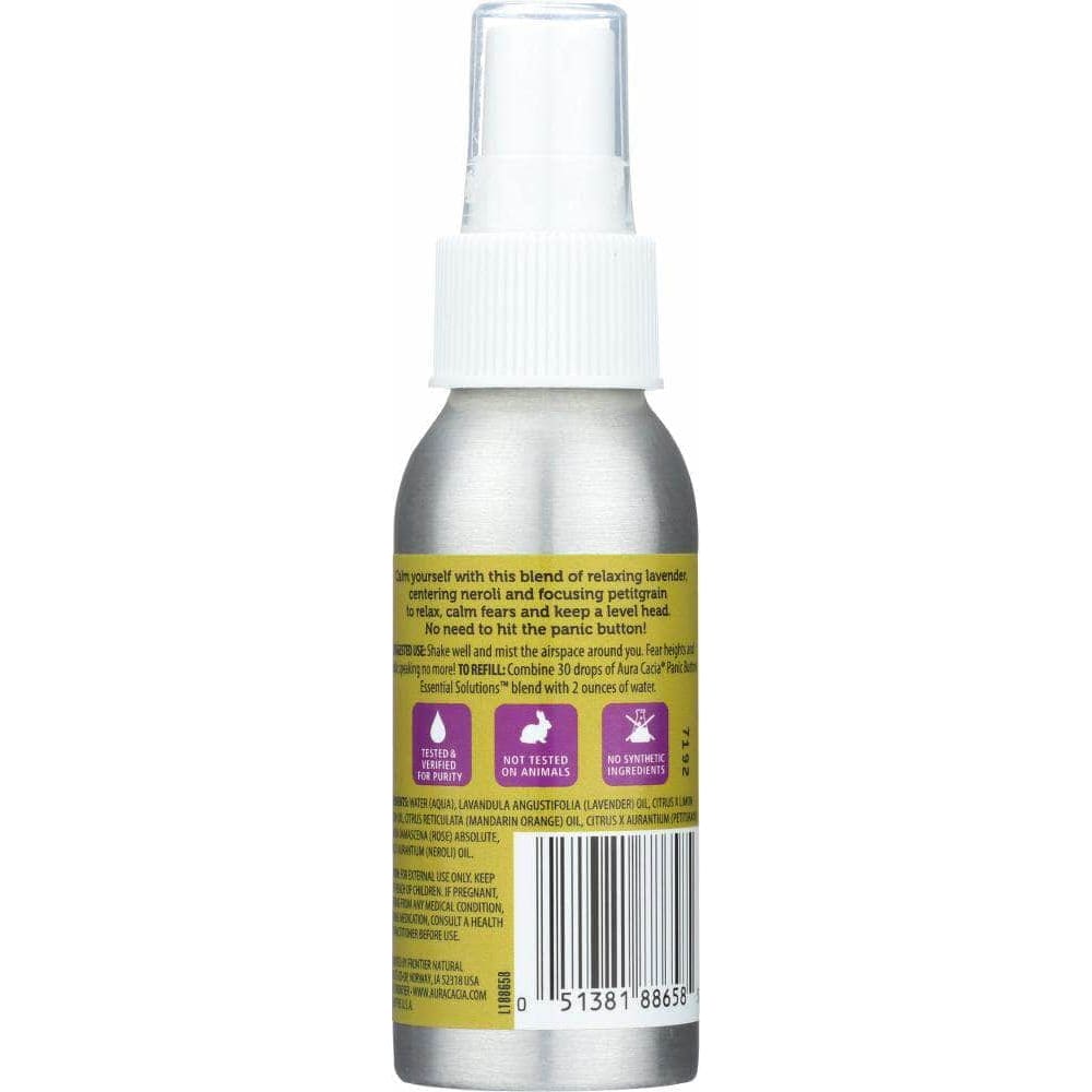 Aura Cacia Aura Cacia Panic Button Essential Solutions Mist, 2 oz