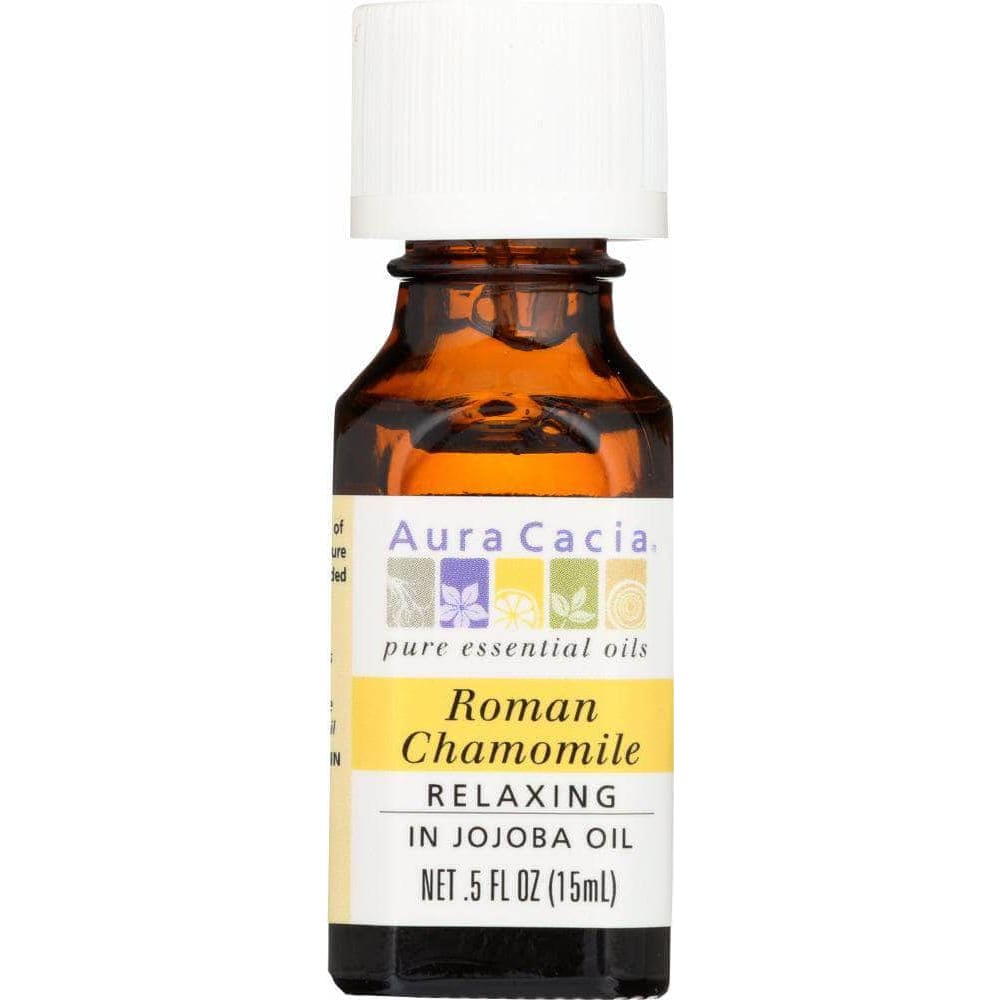 Aura Cacia Aura Cacia  Precious Essential Oil Roman Chamomile 0.5 oz