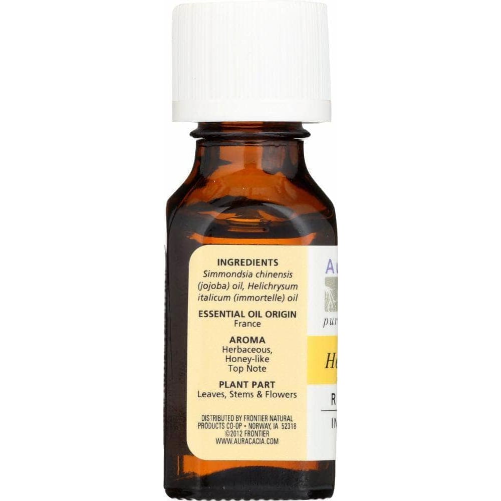 Aura Cacia Aura Cacia Pure Essential Oil Restoring Helichrysum in Jojoba Oil, 0.5 oz