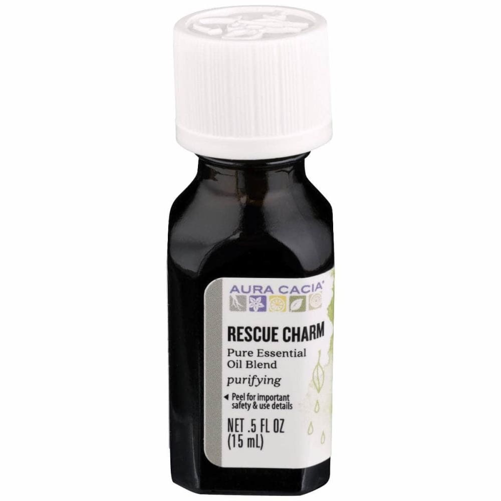 AURA CACIA Aura Cacia Rescue Charm Essential Oil Blend, 0.5 Oz