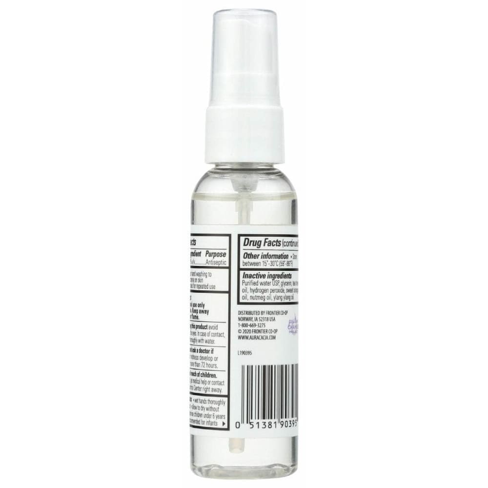 AURA CACIA Aura Cacia Sanitizer Hand Tea Tree, 2 Fo