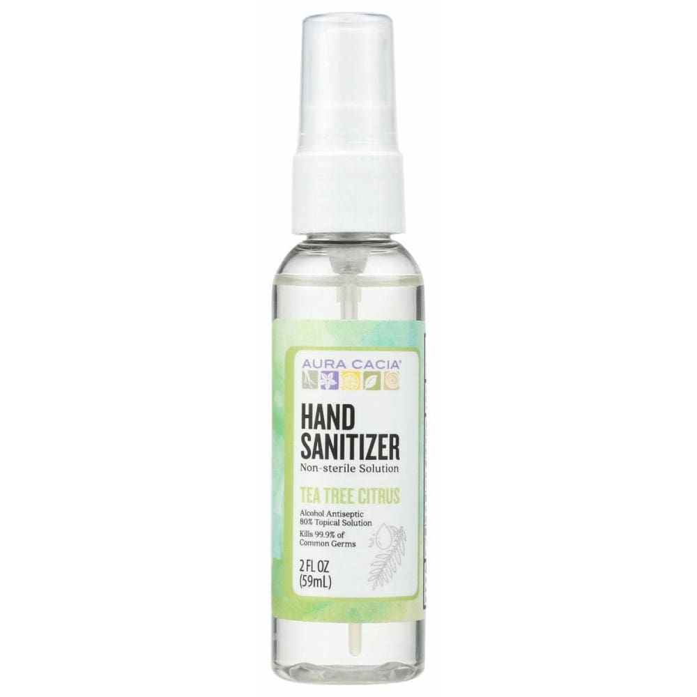 AURA CACIA Aura Cacia Sanitizer Hand Tea Tree, 2 Fo