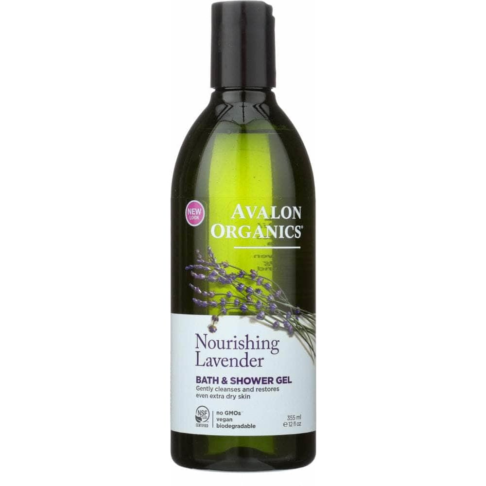 Avalon Organics Avalon Organics Bath & Shower Gel Lavender, 12 oz