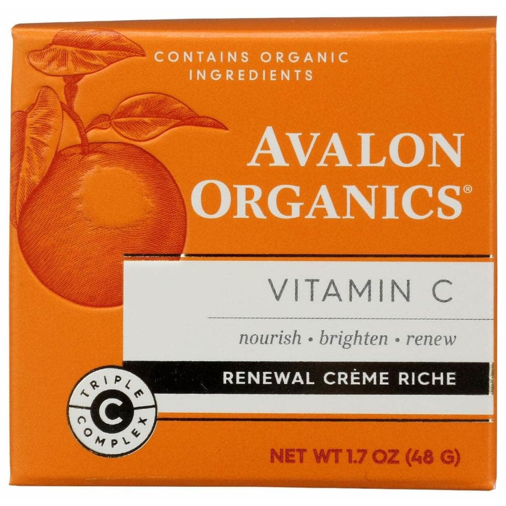 AVALON ORGANICS Avalon Organics Creme Riche Renewal, 1.7 Oz