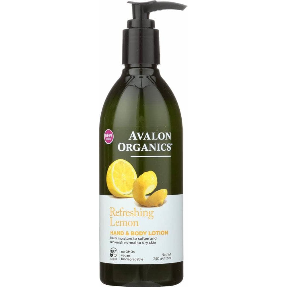 AVALON ORGANICS Avalon Organics Hand And Body Lotion Lemon, 12 Oz