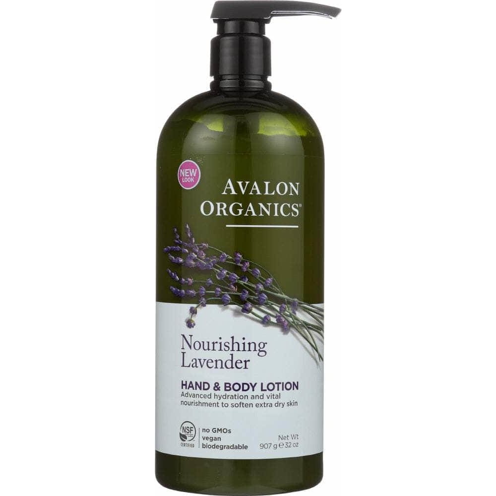 AVALON ORGANICS Avalon Organics Hand & Body Lotion Lavender, 32 Oz