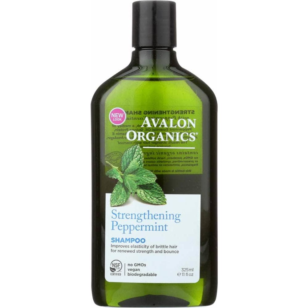 Avalon Organics Avalon Organics Shampoo Strengthening Peppermint, 11 oz