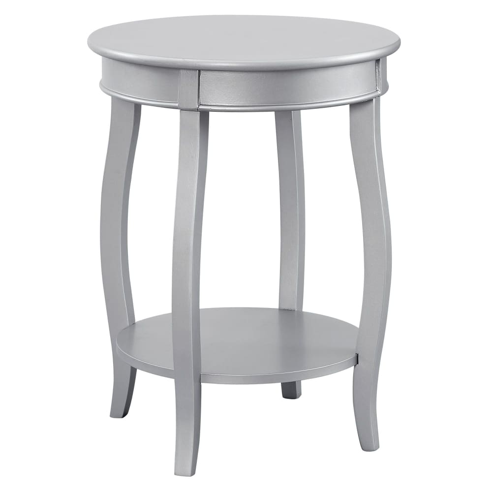 Ayers Side Table - Silver - Powell