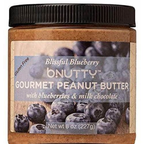 B Nutty Peanut Butter Blissful Blueberry, 8 Oz (Case Of 3) | ShelHealth