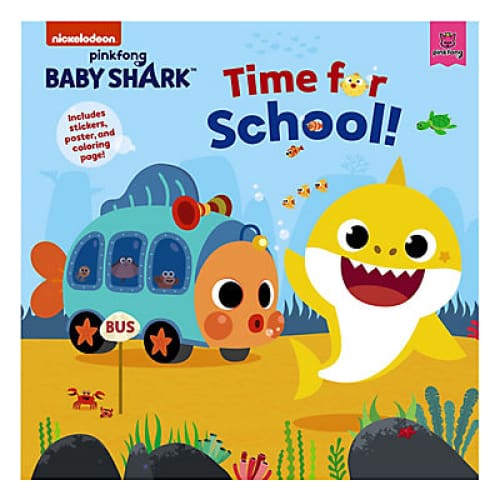 Baby Shark: Time for School! - Home/Books/ - ShelHealth