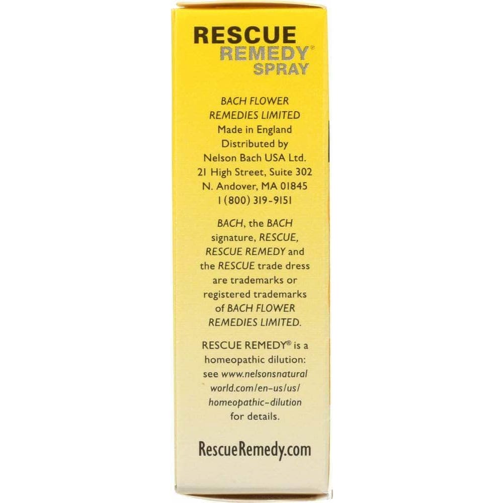 Bach Bach Original Flower Remedies Rescue Remedy Spray, 0.245 oz