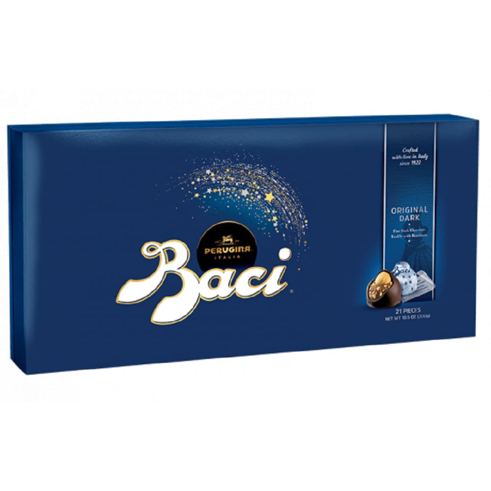 Perugina Baci Perugina Original Dark 21 Pieces Box Chocolates, 10.50 oz