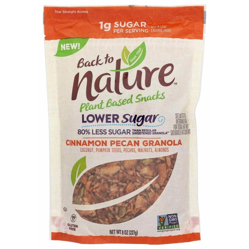 BACK TO NATURE Back To Nature Granola Cinmn Pcn Lowsug, 8 Oz