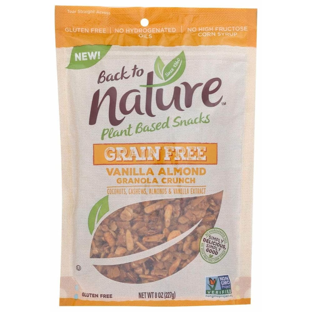 BACK TO NATURE Back To Nature Granola Vanilla Grn Free, 8 Oz