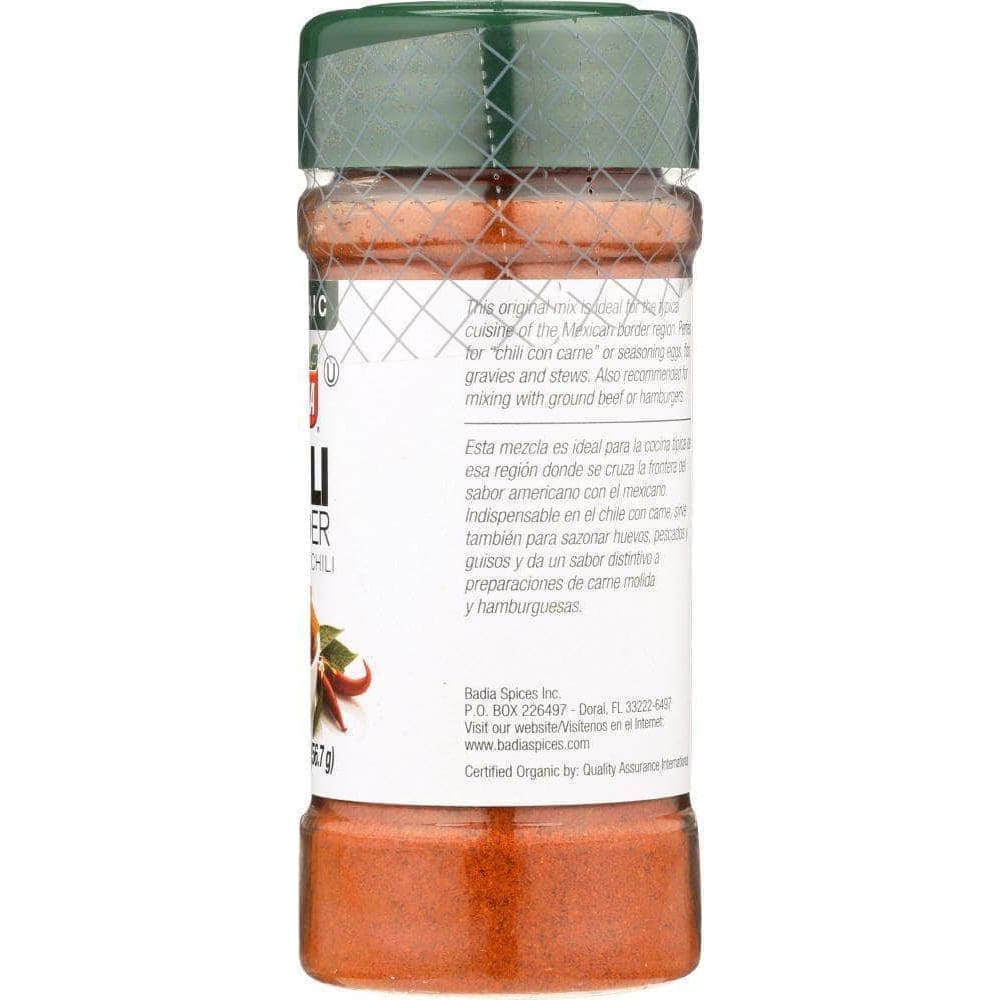 Badia Badia Chili Powder Organic, 2.5 oz