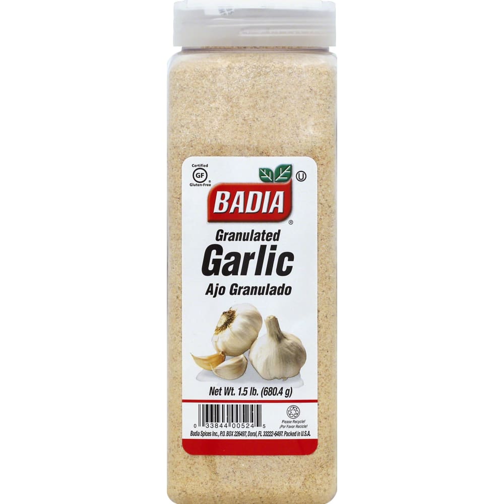 Badia Granulated Garlic Seasoning 24 oz. - Badia