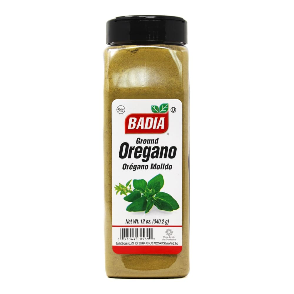 BADIA: Ground Oregano 12 oz (Pack of 4) - BADIA