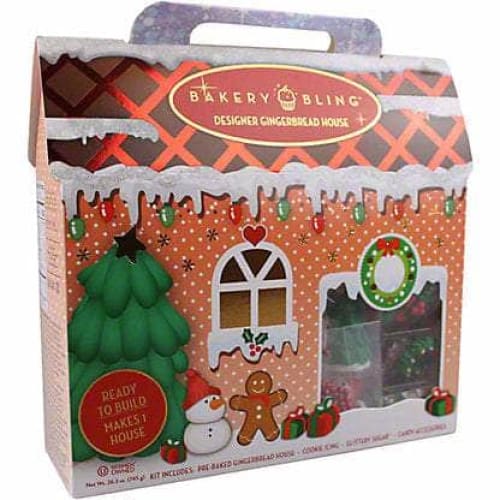 BAKERY BLING Grocery > Snacks > Cookies > Cookies BAKERY BLING: Cookie Gingerbread House, 27.21 oz