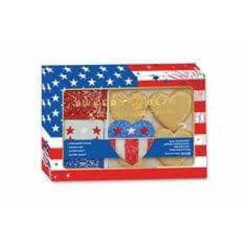 BAKERY BLING Grocery > Snacks > Cookies > Cookies BAKERY BLING: Cookie Kit Flag, 16.04 oz