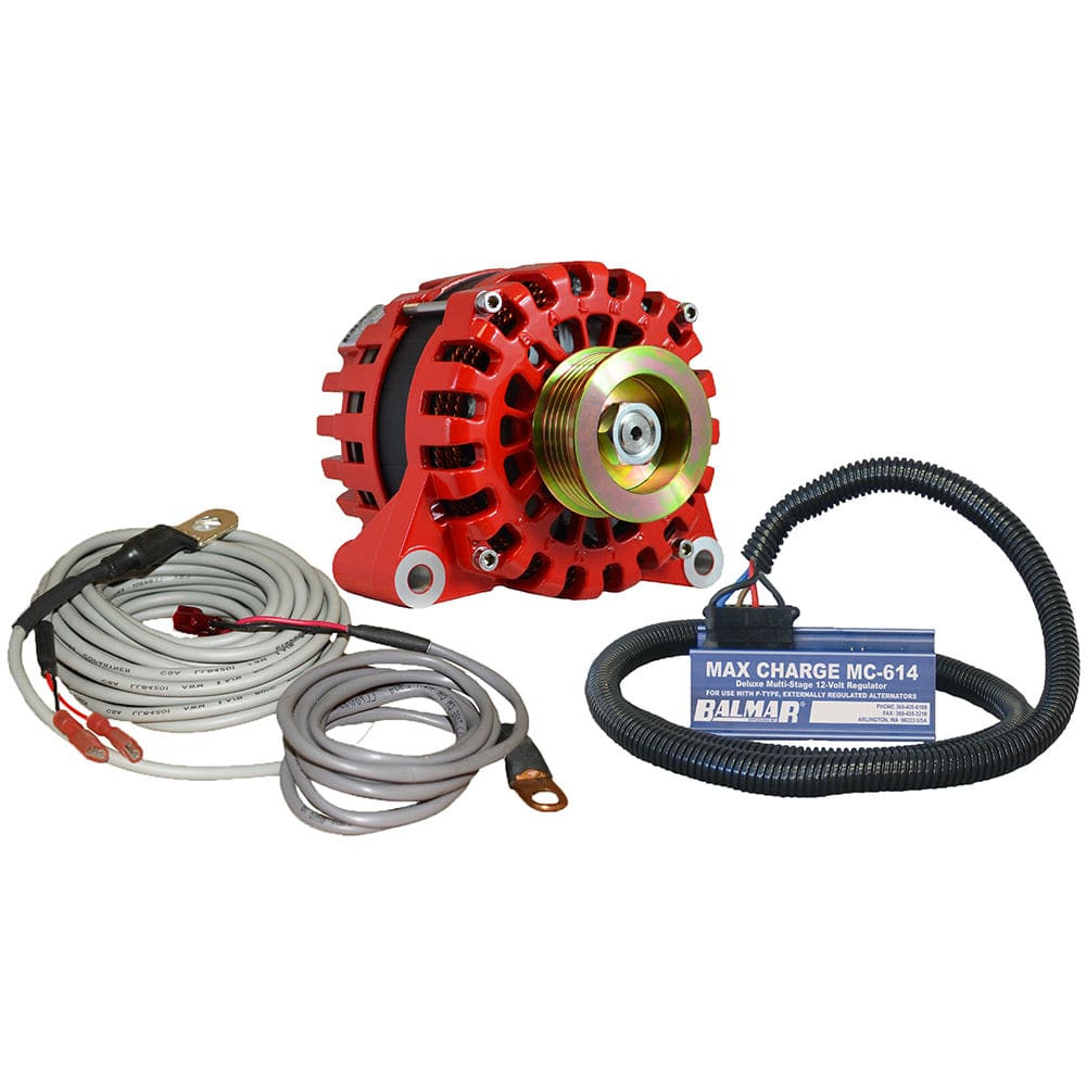 Balmar Alternator Vortec K6 Serpentine Pulley Regulator & Temp Sensor - 170A - 12V - Electrical | Alternators - Balmar