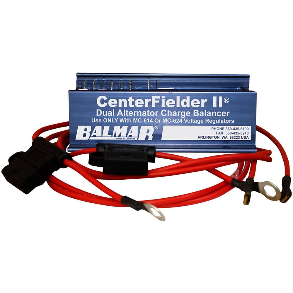 Balmar Centerfielder II 12/ 24V w/ Wires - 2 Engines 1 Bank - Electrical | Alternators - Balmar