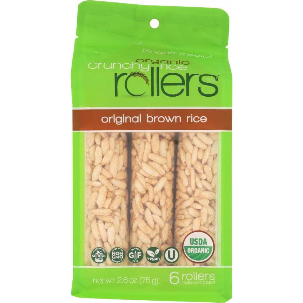 Chef Bobo Brand Inc Bamboo Lane Organic Crunchy Rice Rollers Brown Rice, 2.6 oz