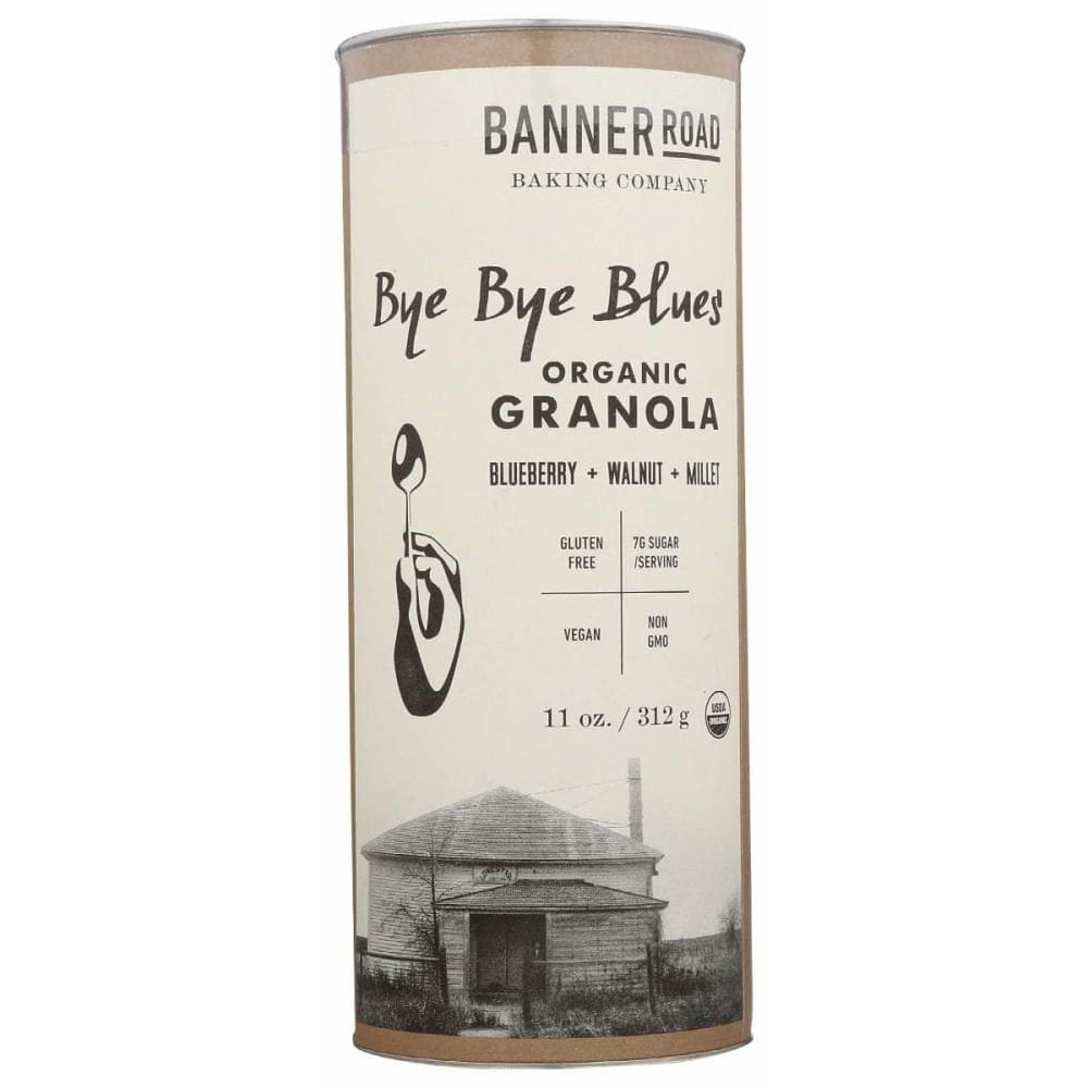 BANNER ROAD BAKING COMPANY Grocery > Snacks > Nuts > Trail Mix BANNER ROAD BAKING COMPANY: Granola Bye Blues, 11 oz