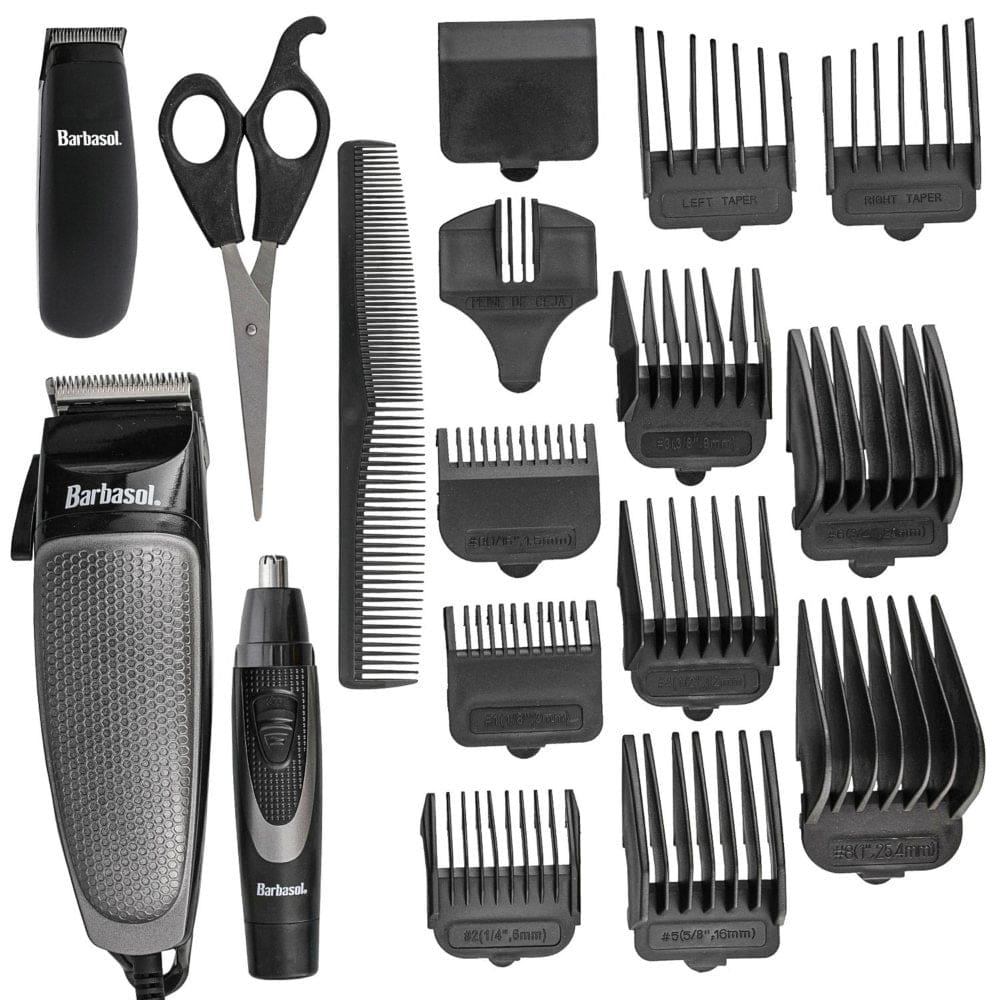 Barbasol 30-Piece Pro Hair Clipper Kit - Gifts for Him - Barbasol