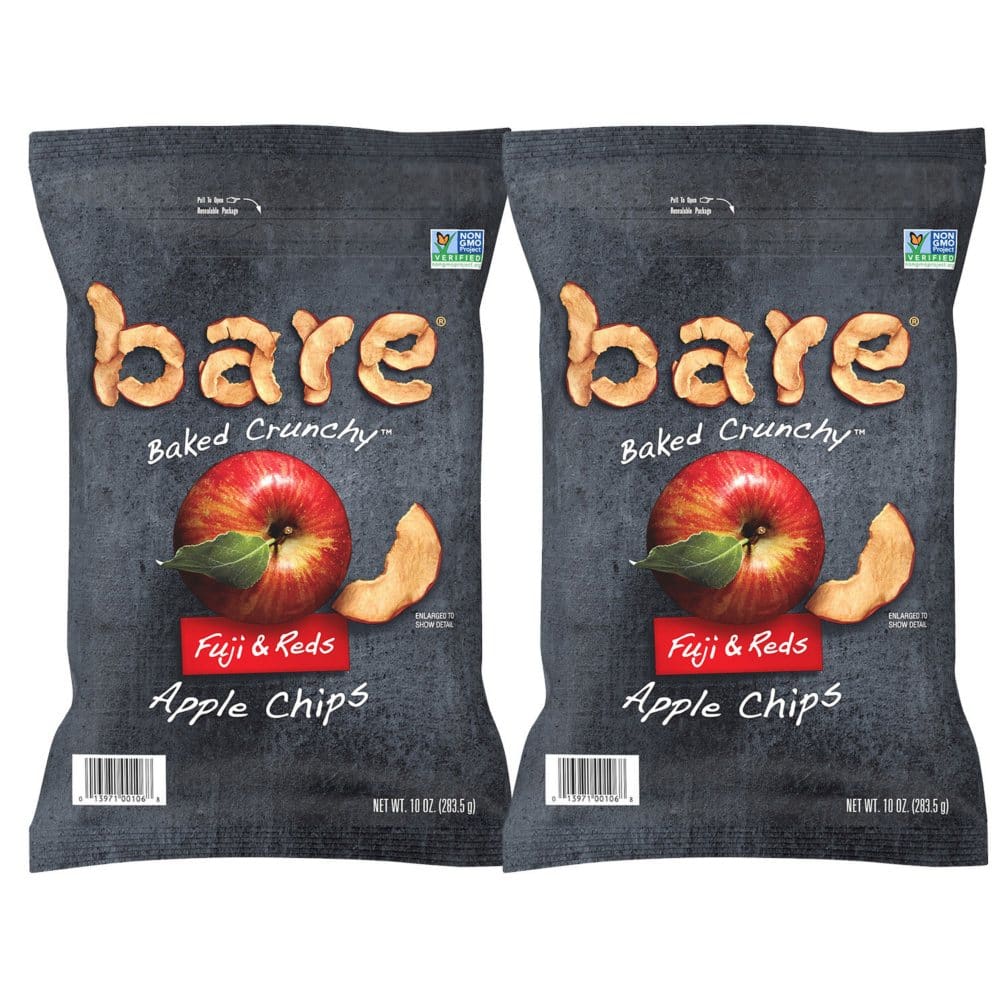 Bare Baked Crunchy Fuji and Reds Apple Chips (10 oz. 2 pk.) - Chips - ShelHealth