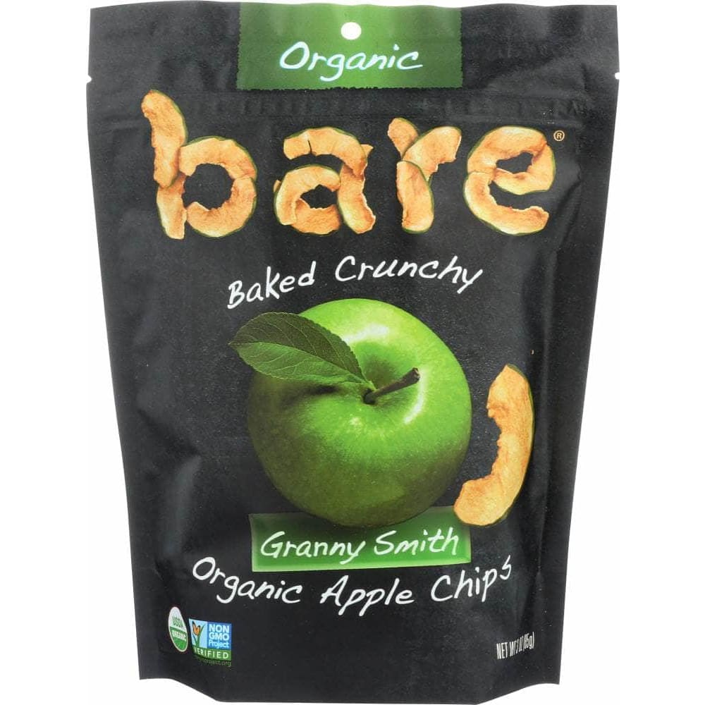 Bare Bare Organic Crunchy Apple Chips Granny Smith, 3 oz