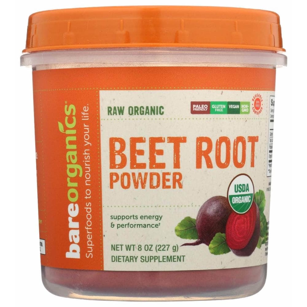 BAREORGANICS BAREORGANICS Beet Root Pwdr Org, 8 oz