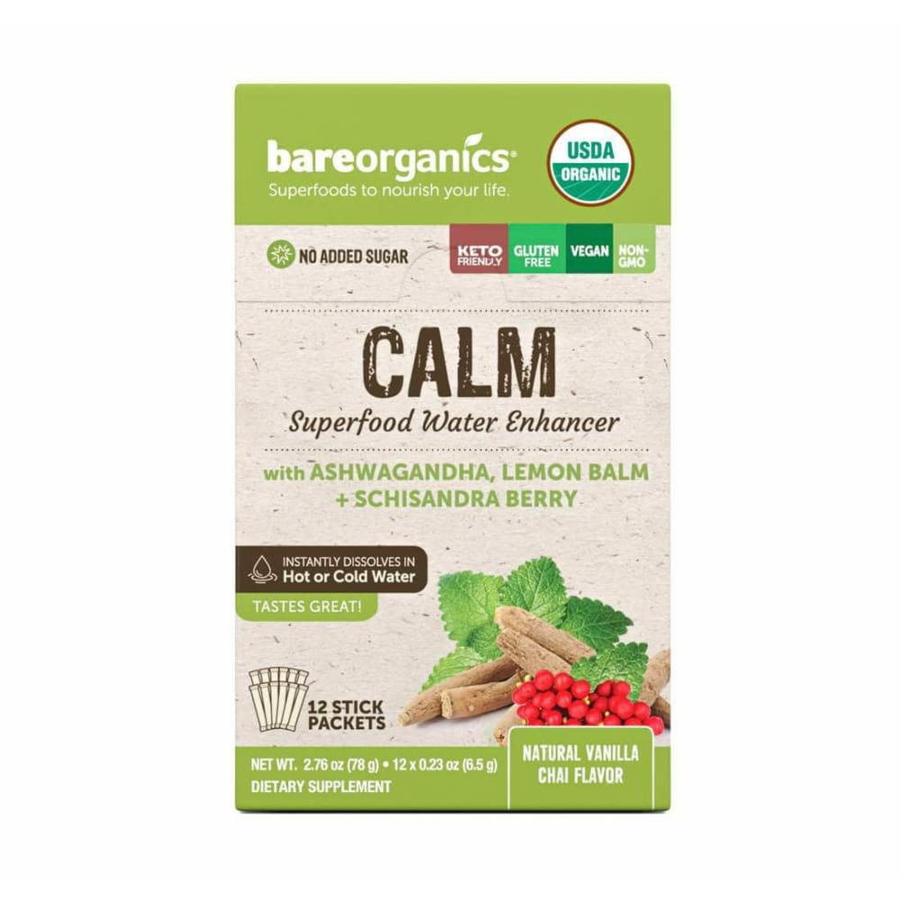 BAREORGANICS BAREORGANICS Calm Blend, 2.76 oz