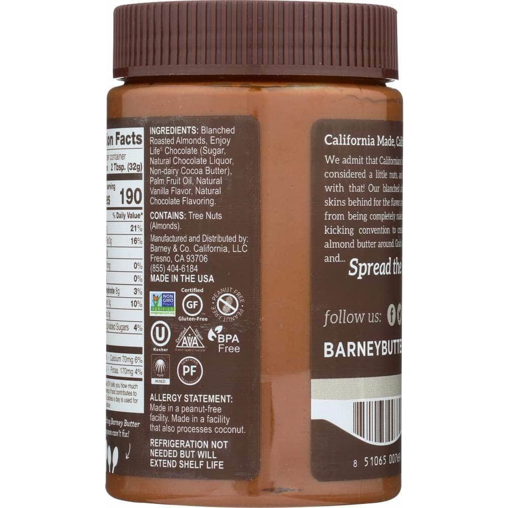 Barney Butter Barney Butter Almond Butter Blend Chocolate, 16 oz